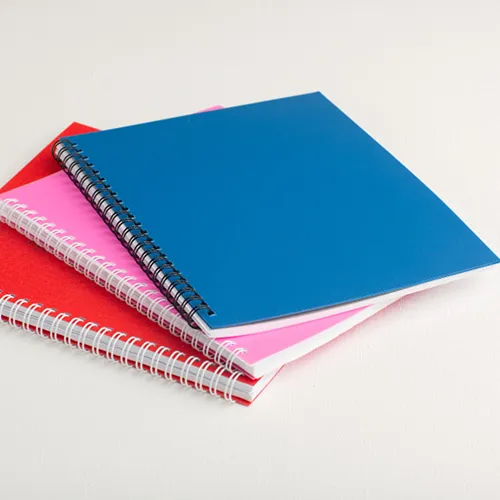 Spiral Binding Coloured Notebooks